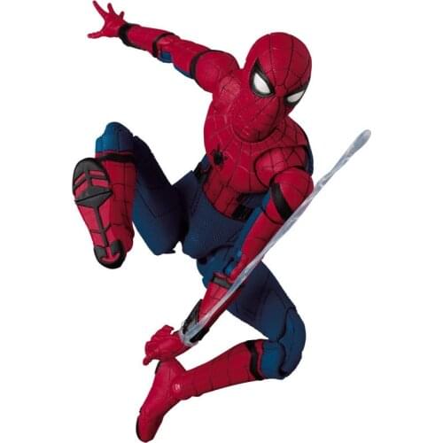 Marvel MAF047 Peter Parker Spider Man Avengers PVC Model Action Figure Toys Gifts For Children