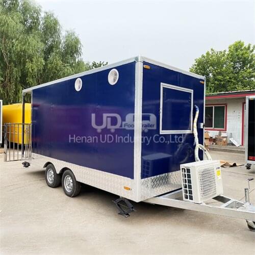 Custom Size Design Mobile Kitchen Food Truck USA Street Sale Pizza Fast Taco Cart Food Trailers Fully Equipped