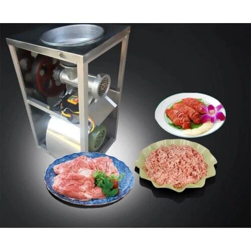 2020 new stainless steel commercial electric large meat grinder chicken bone fish bone grinder sausage machine food grinder 220v