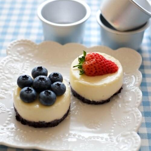 2/4/6/8/10 Inch Cake Mold Aluminium Alloy Round DIY Cakes Pastry Mould Baking Tin Pan Kitchen Tool JS22