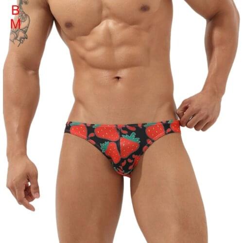 Low Waist Sexy Men Swimwear Swim Men Swimming Briefs Beachwear Bikini Dropship