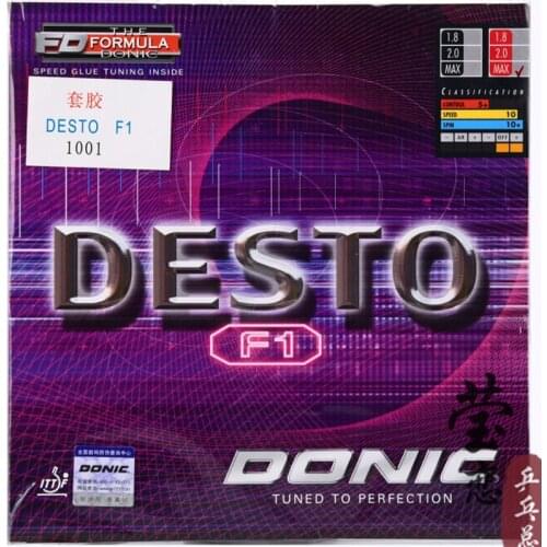 Donic DESTO F1 F2 F3 F4 table tennis rubber for table tennis racket ping pong racket