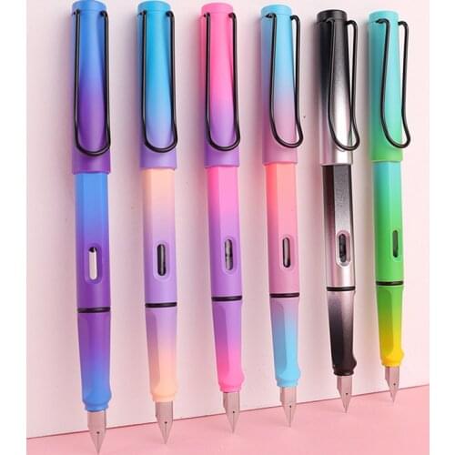 Luxury Quality Business Office Fountain Pen 0.5mm Student School Stationery Supplies ink Nibs for Finance Writing Fountain Pens