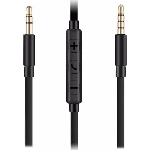 Wantek Replacement Audio Cable Cord for Beats Headphones with in-Line MIC - 3.5mm Plug Compatible to iPhone,Computer,Speaker,MP3