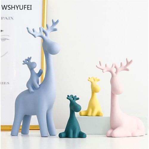 1pcs 3pcs porcelain elephant statue home decor crafts room decorations modern ornament ceramic animal figurines wedding decor
