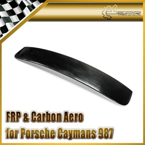 Car-styling FRP Fiberglass EPA Style Roof Spoiler Fiber Glass Rear Window Wing Fit For Porsche 2006-2012 Caymans 987 Boxster S