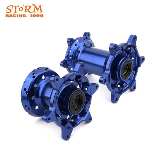 NEW 2018 CNC Machined 36 Holes Front And Rear Wheel Hub For HUSQVARNA TE FE TC FC 125-501 14-18 TX FX 125-450 FS450 15-2020 2021