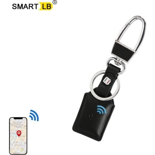 Smart Bluetooth Tracker Car Key finder Case Wallet Holder Chain Key Wallet Ring Housekeeper Pocket Smart Leather Keychain