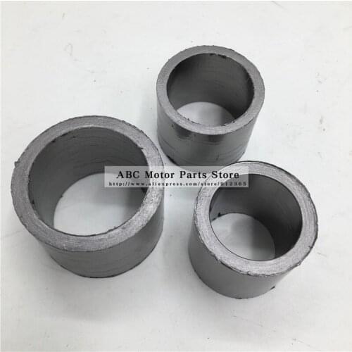 Exhaust Pipe Graphite gasket to Muffler Silencer Gasket Connector For Motorcycle Dirt Pit Bike Free Shipping