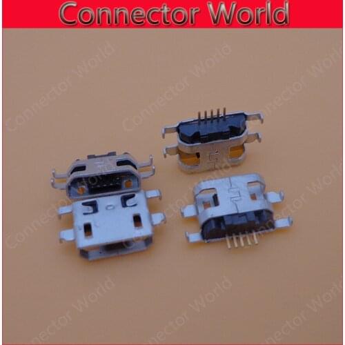 10pcs/lot Charging port Connector Micro USB Port Dock jack socket For Coolpad Y60 Y75 Y76 Y80 Y90 cell phone replacement parts