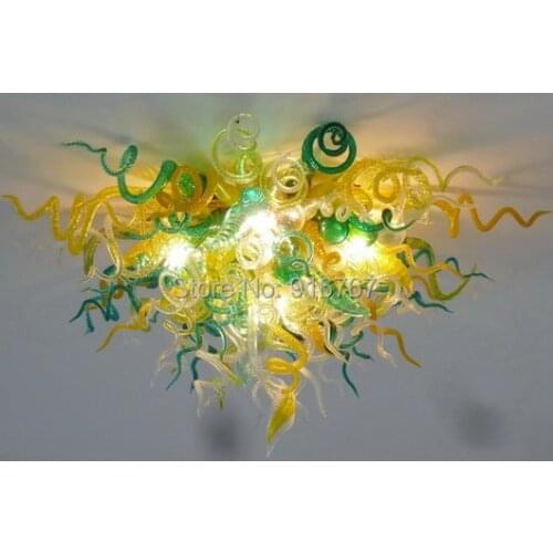 100% Hand Blown Dale Chihuly Lamp Most Beautiful Glass Chandeliers Lighting