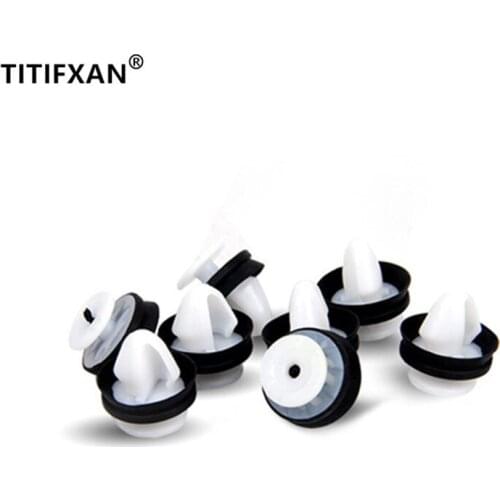 15PCS Car door trim panel plastic fastener For Peugeot 307 206 207 408 308 508 3008 Citroen Sega Triumph Picasso C5 rivet clip