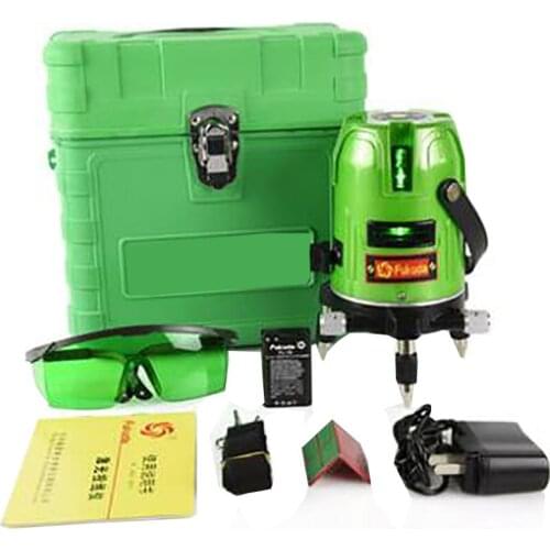 2 line 1 Point 360 Degree rotary Self leveling Green line Laser Level