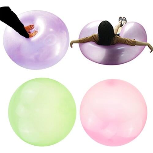 2x Inflatable Bubble Ball Bubble Balloon Outdoor Party Game L