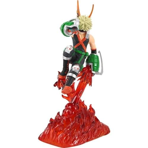 29cm Anime My Hero Academia Bakugou Katsuki PVC Action Figure Collectible Model Toy Gift for Kids