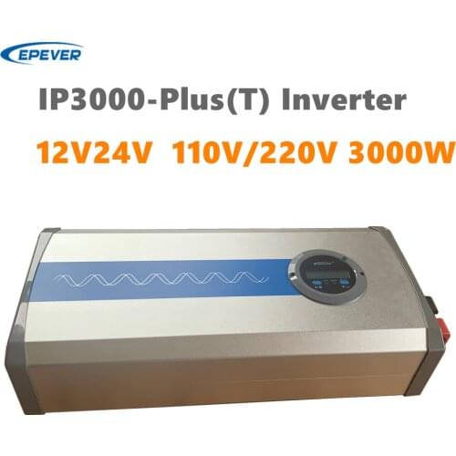 Epever Solar High Frequency Sine Wave Inverter IPower-Plus 3000W 12V 24VDC 110V 220VAC Off-Grid Terminal Inverter