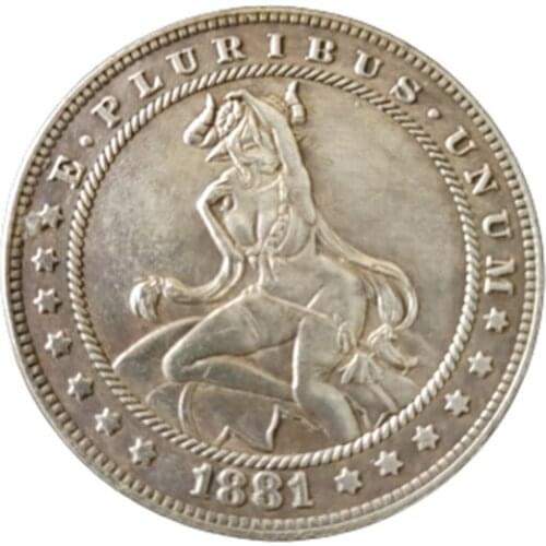 Hobo Nick 1881-CC American Morgan Dollar Coin Type 132