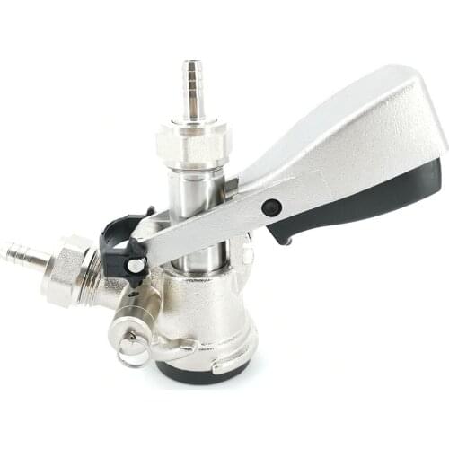 Chrome plated brass beer keg coupler with PRV / beer keg dispenser/ chinese beer coupler / D system Beer coupler