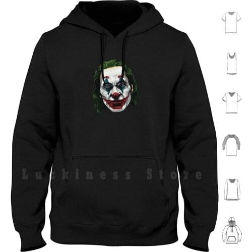 Joaquin Phoenix Face The Joker 2019 hoodies long sleeve Joker The Joker Joaquin Phoenix Joaquin Phoenix Joker Movie