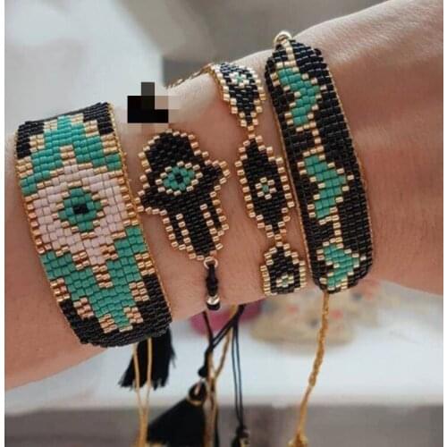 Beautiful Miyuki Jewelry Bracelet Wholesale Women Men Fashion Gift Party Wedding Eye shaped