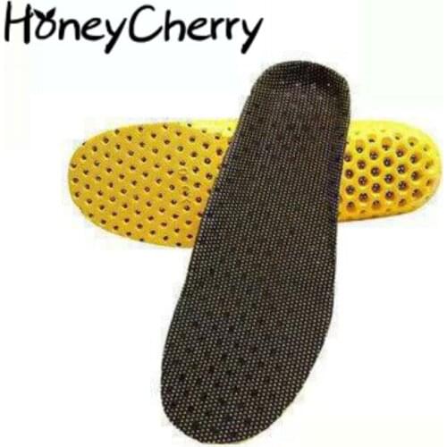 Summer Sports Shoe Pad, Honeycomb Mesh Fabric, Breathable Shock Absorber Insole, University Training Pad