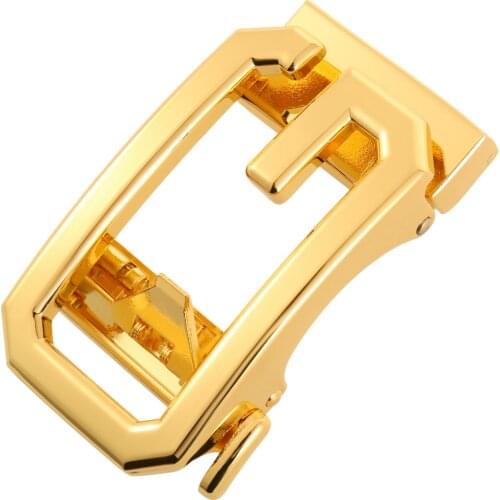 New Personalized Big G Belt Buckle Belt Buckle Letter Automatic Buckle Manufacturer Direct Ly136-23957 Men Belt Buckle