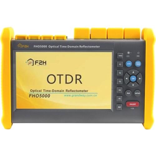 Grandway Original FHO5000 Sm Otdr 1310/1550nm 35/33db Built-In Power Meter VFL Touch Screen IOLM 100km