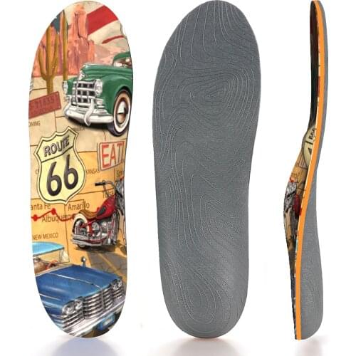 Creative Design Anime Style Anti-skid Soft aAnd Breathable Arch Support Insole