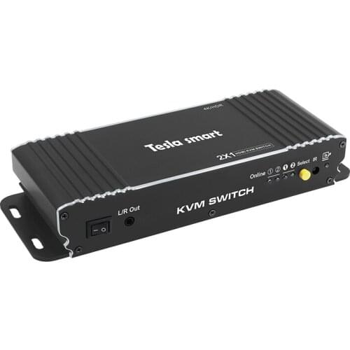 Great looking 2 Port Seamless HDMI KVM Switch with PIP