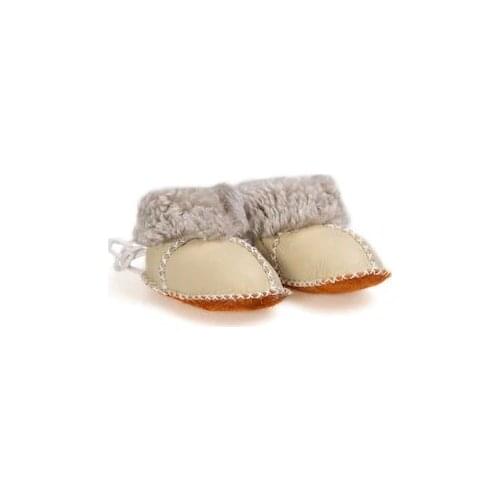 Pegia Genuine Furry Laced Baby The intra-footpad 141105 Light green