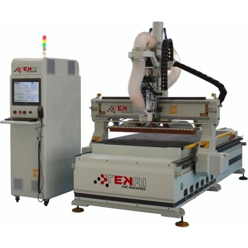 TEM1325C professional woodworking cabinet making cnc atc machine, rotary woodwork 4 axis furniture engraving router