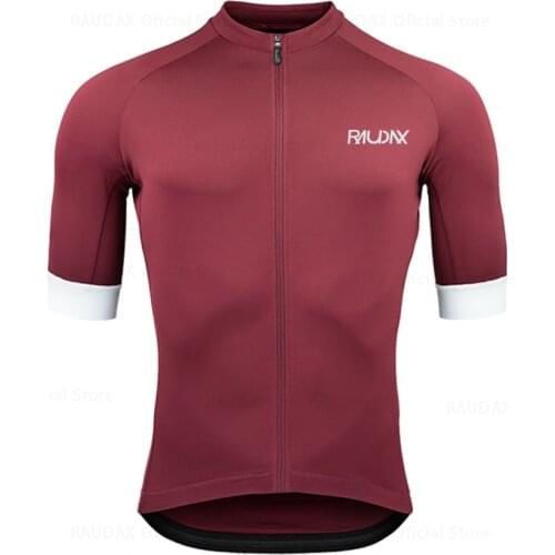 Raudax Mtb 2021 Bike Cycling Shirts Triathlon Bicycle Clothing Breathable Mountain Cycling Jerseys Men Ropa Ciclismo Verano