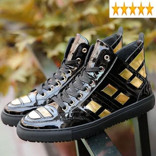 High Increasing British Top Height Shoes Fashion Autumn Winter Ankle Boots Sapatos Masculino Zapatillas Hombre Hip Hop Flats