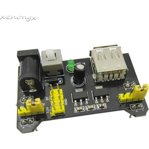 Bread plate special power supply module MB - 102 power dual 5 V / 3.3 V dc voltage output module