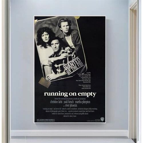 V2232 Running on Empty Vintage Classic Movie Wall Silk Cloth HD Poster Art Home Decoration Gift