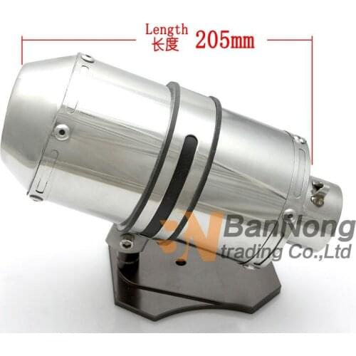 Free shipping Motorcycle Stainless steel Muffler exhaust pipe For Honda MSX125 monkey Suzuki Kawasaki Yamaha KTM Racing Street