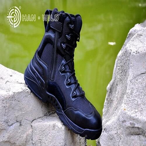 High-quality mens military battle hiking shoes outdoor desert boots camouflage tactical boots high-quality military boots