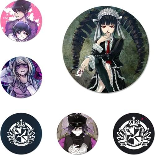 Danganronpa Icons Pins Badge Decoration Brooches Metal Badges For Clothes Backpack Decoration