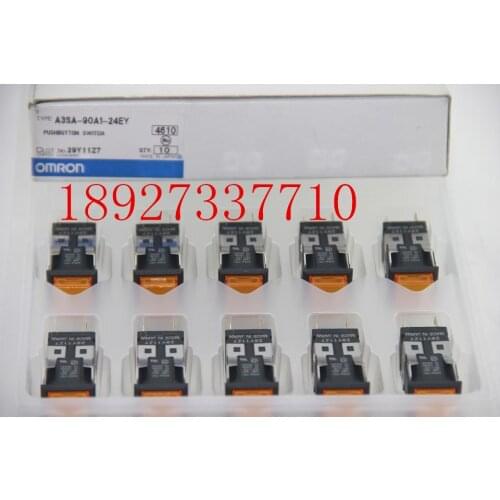 [ZOB] New original OMRON Omron button switch A3SA-90A1-24EY --2PCS/LOT