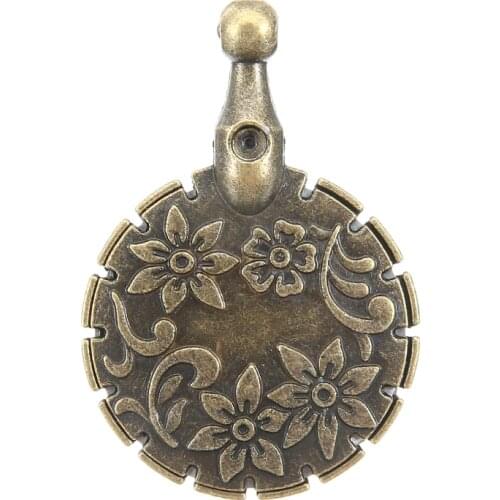 1pc Retro Vintage Yarn Thread Cutter Pendant Cutting Blade for Tailor Dressmaking Sewing Knitting Crafts Tools 4.5 * 3cm