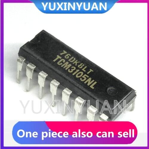 1PCS TCM3105NL TCM3105 DIP16 in stock 100%good