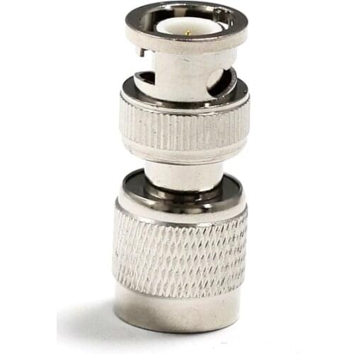 1pc TNC Male Plug switch BNC male RF Coax Adapter convertor Straight Nickelplated Connector NEW wholesale