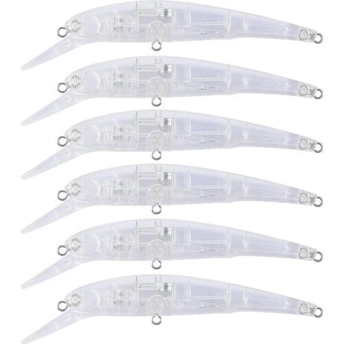 10.5cm 9.2g 50pcs Blank Nude Baits Crank Pencil Minnow Bait Unpainted Lure Bodies Fishing Bait