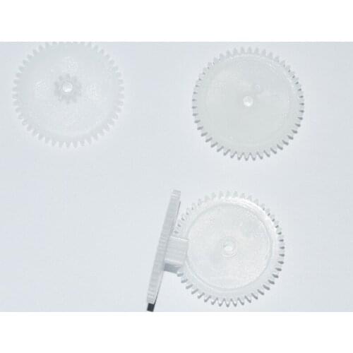 30pcs 46+10teeth 2hole OD24mm double plastic gears/motor reduction gear/diy toy parts technology model rc car 46102