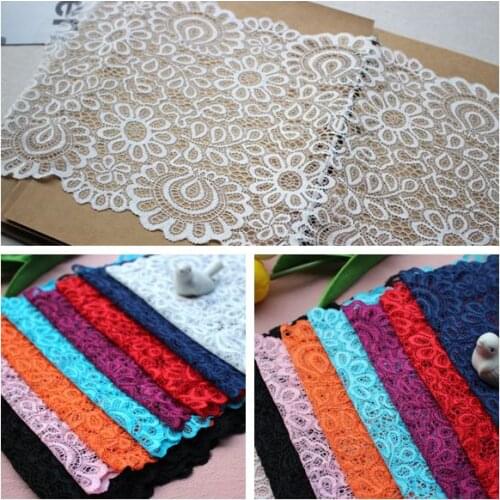 5Yard/Lot Wide 20CM high quality stretch lace trim handmade DIY clothing accessories underwear headwear material lace fabric