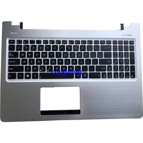 90% new US Keyboard For ASUS K56 K56C K56CB K56CM K56CA A56 A56C S56C S56 Top Keyboard Cover Upper Case Palmrest