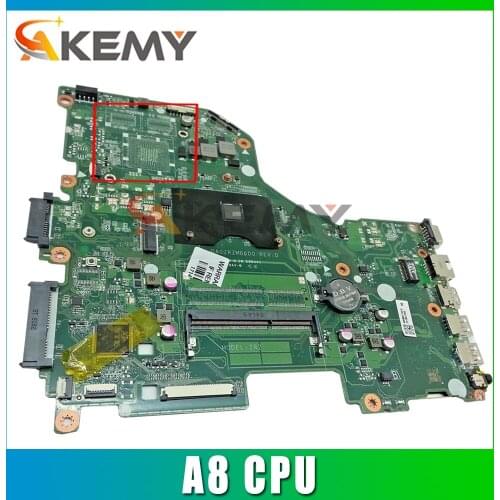 Akemy DA0ZRZMB6D0 REV:D For Acer E5-522 motherboard Mainboard ZRZ NB.MVH11.001 DDR3 100% test OK UMA CPU: A8 CPU