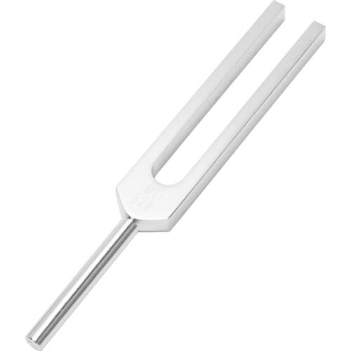 Aluminum alloy + wood Tuning Fork Chakra Hammer Ball Diagnostic 528HZ With Mallet Set Nervous System Testing Tuning Fork Health