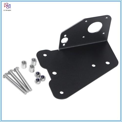 For CR10 CR10S Ender-3 Dual Extruder Dual Z Axis Upgrade Plate Kit Aluminum Dual Extrusion Mount 3D Printer Parts