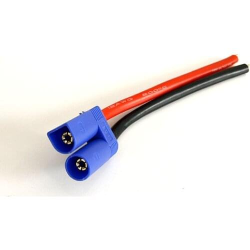 EC5 Male Connector W/ 10CM 12AWG Wire for RC Model Airplane Multicopter